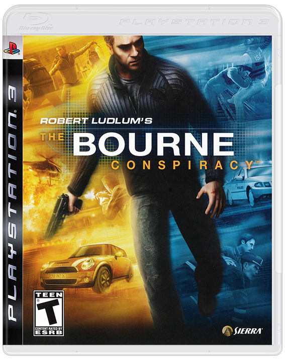 Bourne Conspiracy box art for Playstation 3